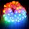 IRIS Zúzmara alakú 3cm/5m/több színű/50db LED-es/3xAA elemes fénydekoráció IRIS_314-09 small