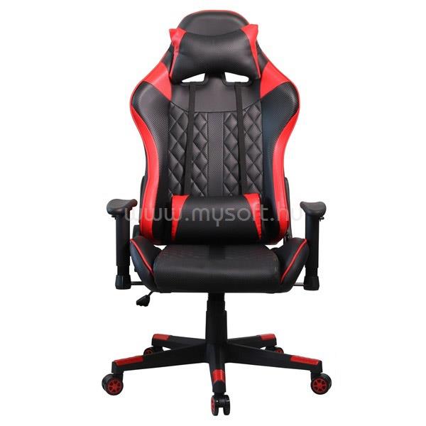IRIS GCH202BR Gamer szék (fekete/piros)