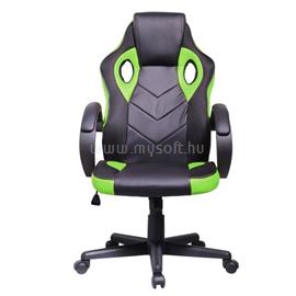 IRIS GCH205BE Gamer szék (fekete/zöld) GCH205BE small