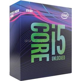 INTEL Core i5-9600K (6 Cores, 9M Cache,3.70 up to 4.60 GHz, FCLGA1151) Dobozos, hűtés nélkül BX80684I59600K small