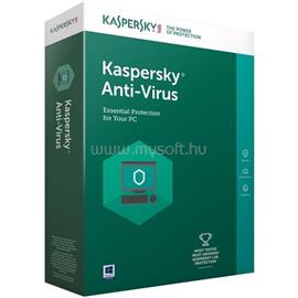KASPERSKY Antivirus HUN 3 Felhasználó 1 év dobozos vírusirtó szoftver KAV-KAVD-0003-LN12 small