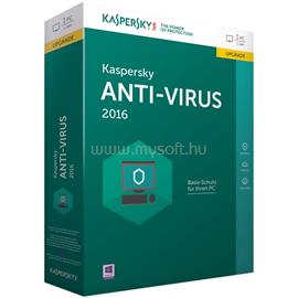 KASPERSKY Antivirus hosszabbítás HUN 1 Felhasználó 1 év dobozos vírusirtó szoftver KAV-KAVD-0001-RN12 small