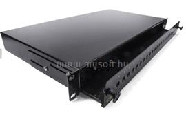 KELINE Kihúzható patch panel, 1U, 24xST, FC toldó számára RAB-FO-X05-SL small