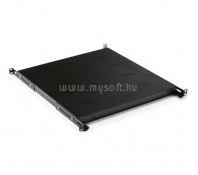 KELINE 19" 650mm perforált polc, 1U, terhelhetősége 80kg