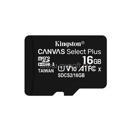 KINGSTON Canvas Select Plus MicroSDHC memóriakártya 16GB, Class10 SDCS2/16GBSP small