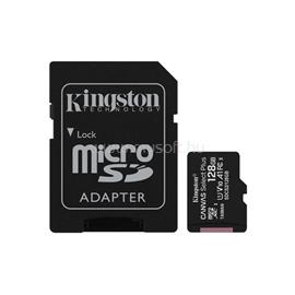 KINGSTON Canvas Select Plus MicroSDXC memóriakártya 128GB, Class10. UHS-I + adapter SDCS2/128GB small