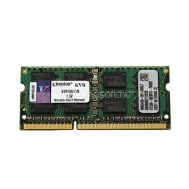 KINGSTON SODIMM memória 8GB DDR3 1600MHz CL11 KVR16S11/8 small