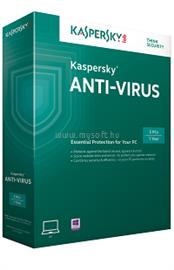 KASPERSKY Anti-Virus 2015 HUN 1 PC 1 év KL1161OBAFS-HU small