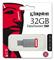 KINGSTON DT50 Pendrive 32GB USB3.0 (ezüst-piros) DT50/32GB small