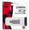 KINGSTON DT50 Pendrive 8GB USB3.0 (ezüst-lila) DT50/8GB small