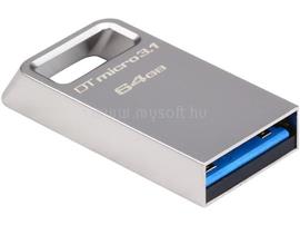 KINGSTON DT Micro USB3.1 64GB pendrive (ezüst) DTMC3/64GB small