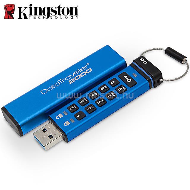 KINGSTON DT2000 Pendrive 8GB USB3.1 (kék)