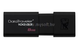 KINGSTON DataTraveler 100 G3 Pendrive 8GB USB3.0 (fekete) DT100G3/8GB small