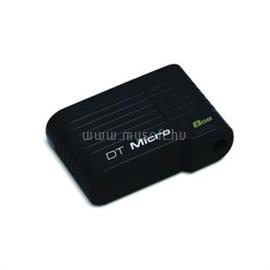 KINGSTON DataTraveler Micro Pendrive 8GB USB2.0 (fekete) DTMCK/8GB small