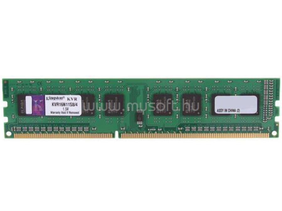 KINGSTON DIMM memória 4GB DDR3 1600MHz CL11