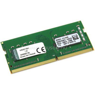 KINGSTON SODIMM memória 4GB DDR4 2400MHz CL17