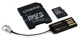 KINGSTON MicroSDHC 16GB CLASS 10 memóriakártya + SD adapter + kártyaolvasó MBLY10G2/16GB small