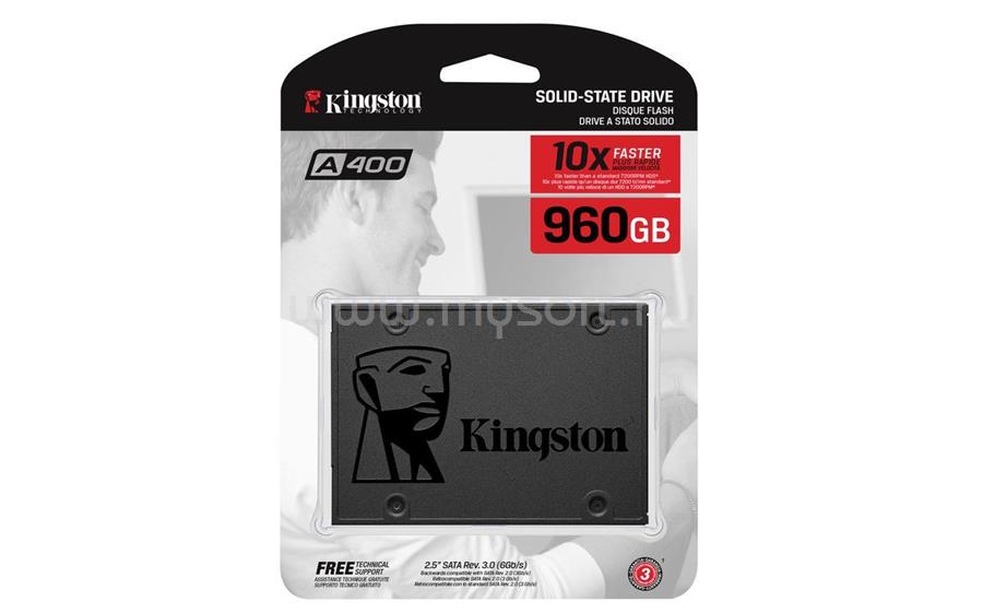 KINGSTON SSD 960GB 2,5" SATA 7mm A400