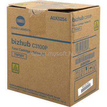 KONICA MINOLTA TNP50C C3100 Toner (Sárga)
