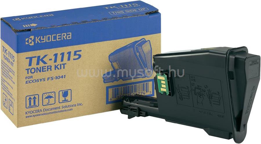KYOCERA TK-1115 Toner Black FS-1041/1220MFP/1320MFP (1 600 oldal)