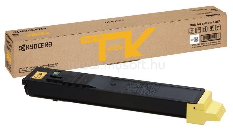 KYOCERA TK-8115Y Festékkazetta (Sárga)