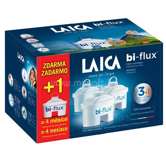 LAICA F4S 3+1 db-os Bi-Flux univerzális vízszűrőbetét