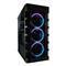 LC POWER 709B Solar_System_X Fekete (Táp nélküli) ablakos ATX ház LC-709B-ON small
