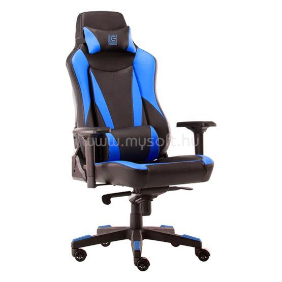 LC POWER Gaming szék - Fekete/Kék