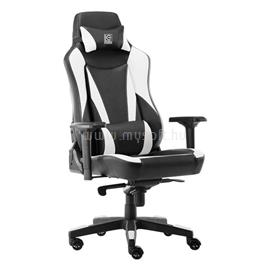 LC POWER GCN LC-GC-701BW Gaming szék - Fekete/Fehér LC-GC-701BW small