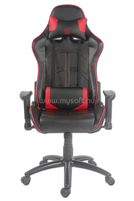 LC POWER LC-GC-1 Fekete/Piros Gaming szék