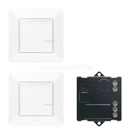 LEGRAND 2 vezeték nélküli kapcsoló és mikromodul fehér 752150 small