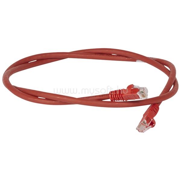 LEGRAND Cat6 (U/UTP) piros 1 méter LCS3 árnyékolatlan patch kábel
