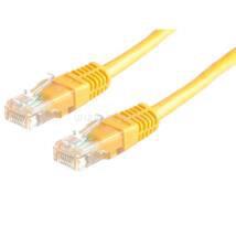 LEGRAND patch kábel RJ45-RJ45 Cat6A árnyékolt (S/FTP) LSZH (LSOH) 0,5 méter sárga d: 5,2mm AWG28 LCS3 051550 small