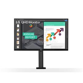 LG 27QN880-B ergonomikus Monitor beépített hangszóróval 27QN880-B small