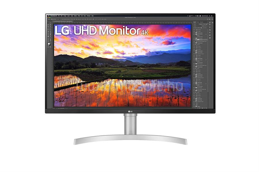 LG 32UN650-W 4K Monitor beépített hangszóróval