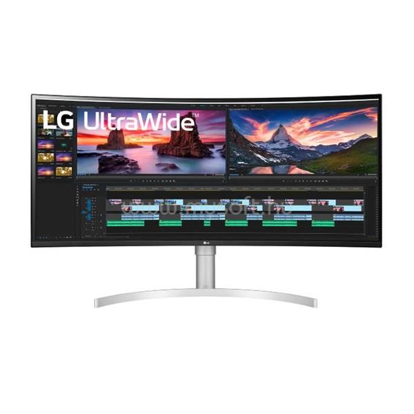 LG UltraWide 38WN95C-W ívelt Monitor beépített hangszóróval