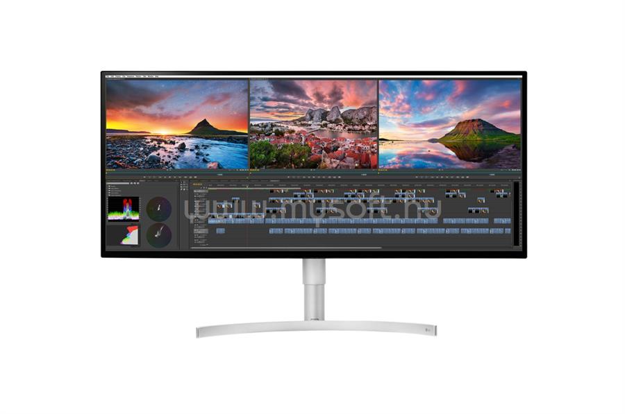 LG UltraWide 34WK95U-W 5K2K Monitor beépített hangszóróval