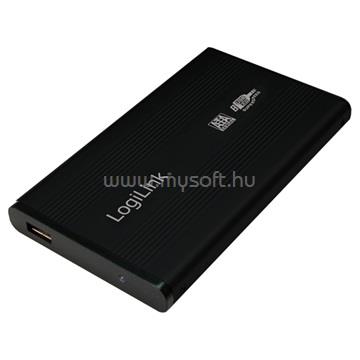 LOGILINK MBR UA0106 2,5" SATA HDD USB3.0 külső aluminium ház - Fekete