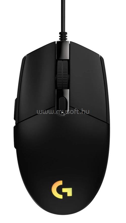 LOGITECH G102 Lightsync gamer vezetékes egér (fekete)