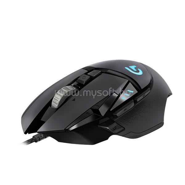 LOGITECH G502 HERO gamer vezetékes egér (fekete)