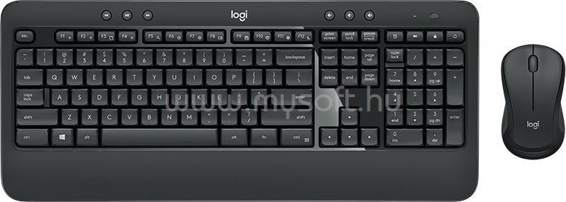 LOGITECH MK540 vezeték nélküli billentyűzet + egér HU (fekete)