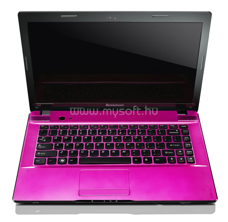 LENOVO IdeaPad Z470Am Pink (59310438) ideapad z470 notebook mysoft.hu