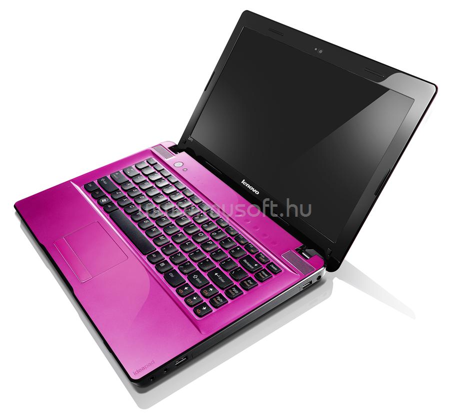 LENOVO IdeaPad Z470Am Pink (59310438) ideapad z470 notebook mysoft.hu