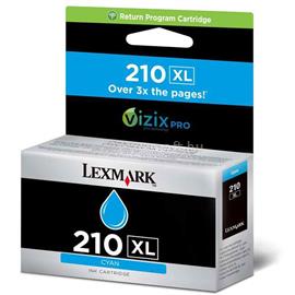 LEXMARK 210XL Nagy kapacitású tintapatron ciánkék 14L0175E small