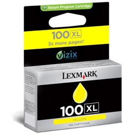 LEXMARK 100XL Nagy kapacitású sárga festékpatron 14N1071E small