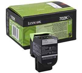 LEXMARK 702K festékkazetta, fekete 70C20K0 small