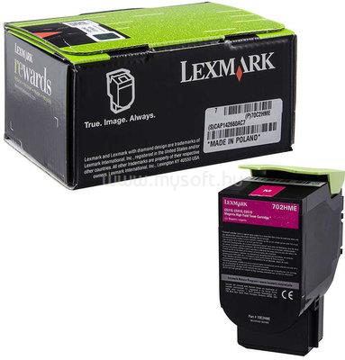 LEXMARK 702HME Nagy kapacitású bíbor festékkazetta