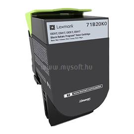 LEXMARK CS/X317 fekete festékkazetta 71B20K0 small