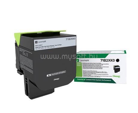 LEXMARK CS/CX 517 extra nagy kapacitású  fekete festékkazetta