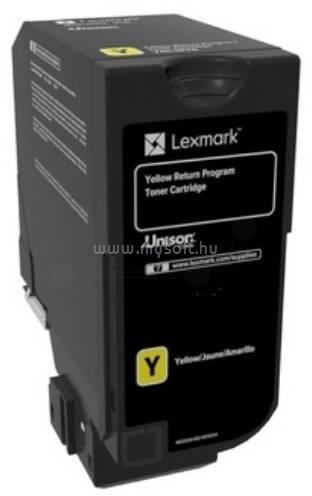 LEXMARK CS720 toner Sárga 7 000 oldal